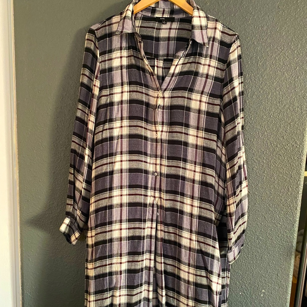 Longline flannel